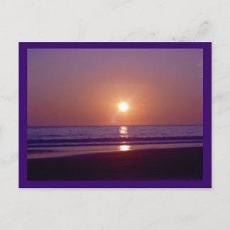 Cartão Postal Beach Sun