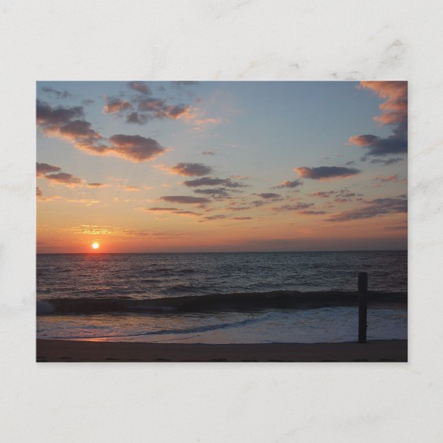 Cartão Postal Beach Sunrise (Frente)