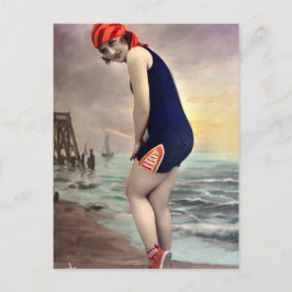 Cartão Postal Beachwear patrióticos
