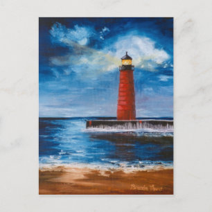 Cartão postal Beacon solitário