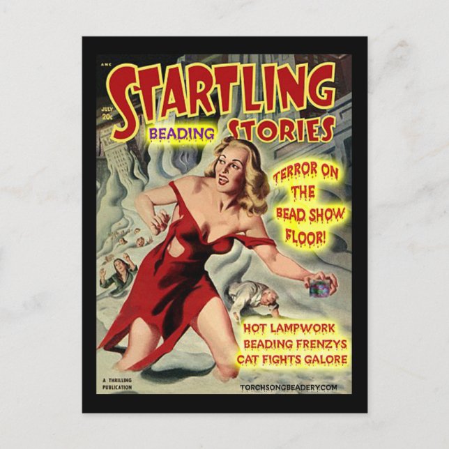 CARTÃO POSTAL BEAD MOSTRA HORRORES! (Frente)