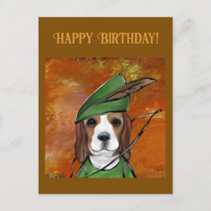 Cartão Postal Beagle