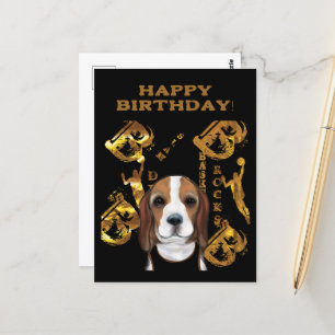 Cartão Postal Beagle