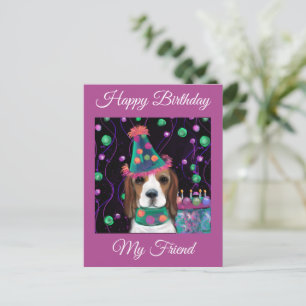 Cartão Postal Beagle