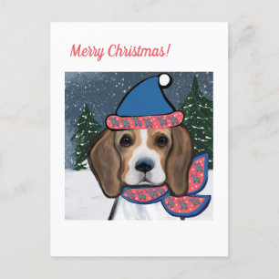 CARTÃO POSTAL BEAGLE
