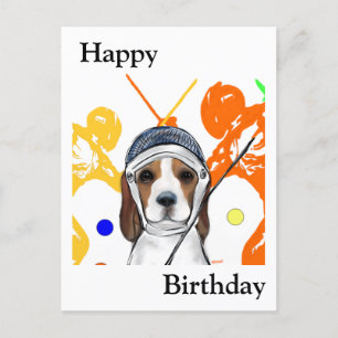 Cartão Postal Beagle