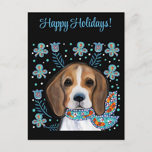 Cartão Postal Beagle        (Frente)