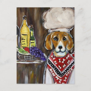 Cartão Postal Beagle