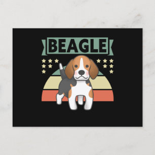 Cartão Postal Beagle   Beagles Proprietários De Cães