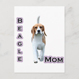 Cartão Postal Beagle Mãe 4