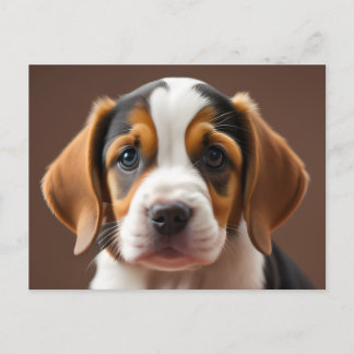 Cartão Postal Beagle Puppy
