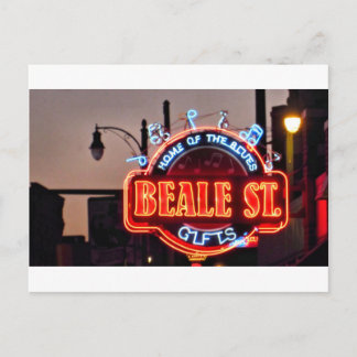 Cartão Postal Beale Street