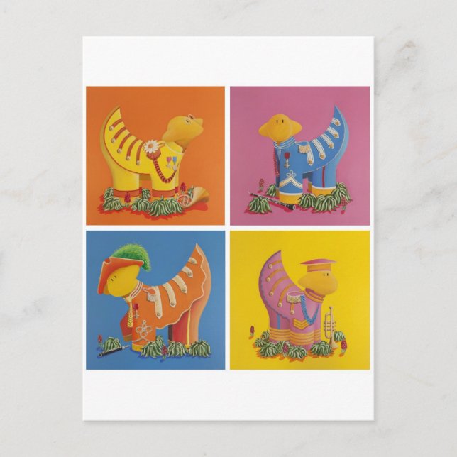 Cartão Postal Beatles Sgt Pepper (Frente)