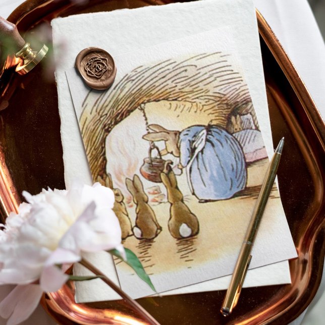 Cartão Postal Beatrix Potter do Conde de Pedro o Coelho (Criador carregado)