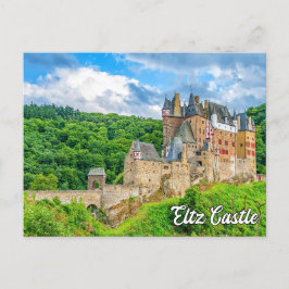 Cartão Postal Beauely Eltz Castle, Alemanha
