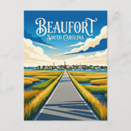 Cartão Postal Beaufort EUA