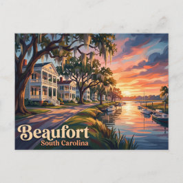 Cartão Postal Beaufort EUA
