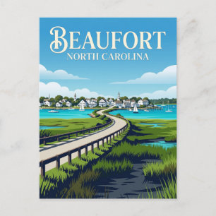 Cartão Postal Beaufort EUA