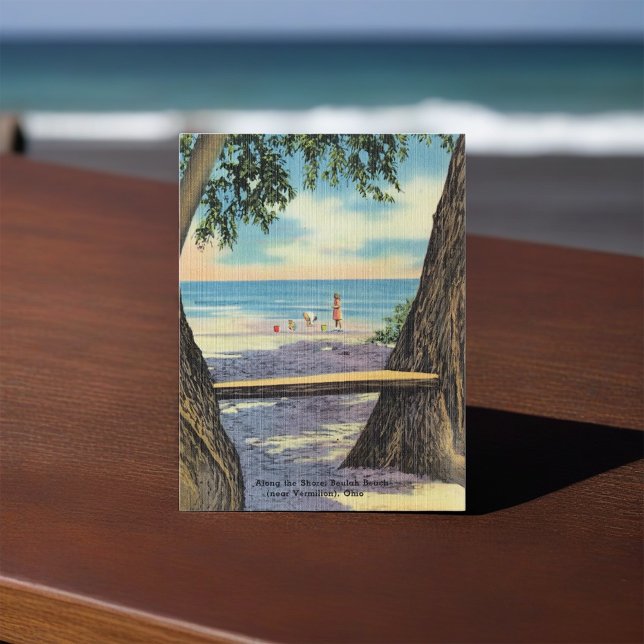 Cartão Postal Beaulah Beach em Vermilion, Ohio (Criador carregado)