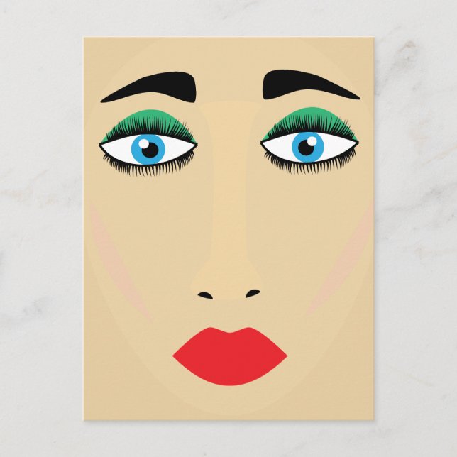 Cartão Postal Beauty (Frente)