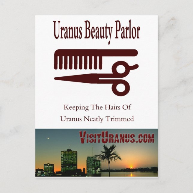 Cartão Postal Beauty Parlor (Frente)