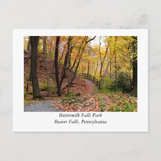 Cartão Postal Beaver Falls Pensilvânia (Frente)