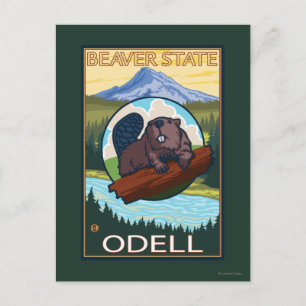 Cartão Postal Beaver & Mt. Hood - Odell, Oregon