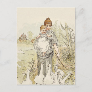 Cartão Postal Bebê Antigo