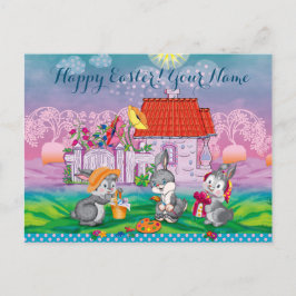 Cartão Postal Bebê Bunny pequeno