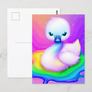 Cartão Postal Bebê cômodo e colorido