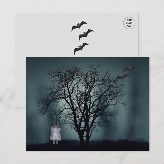 Cartão Postal Bebê Fantasma (Frente/Verso)