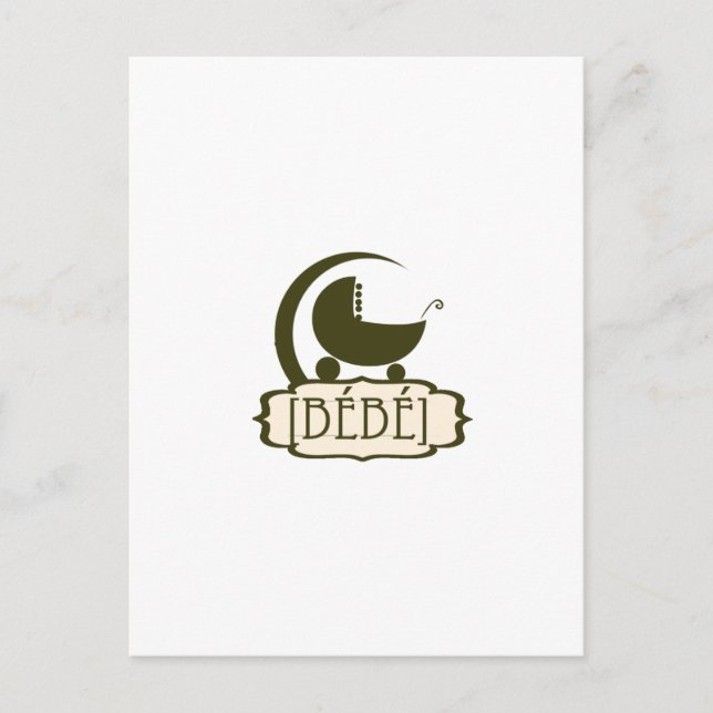 Cartão Postal Bébé Gifts (Frente)