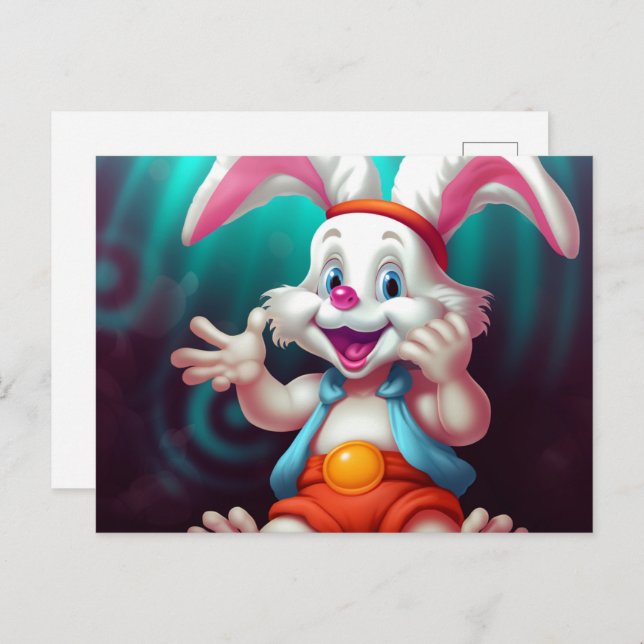 Cartão Postal BéBé Lapin (Frente/Verso)