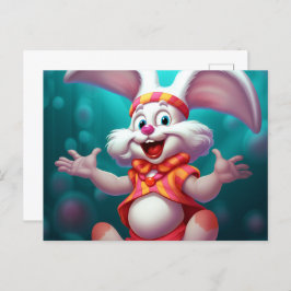 Cartão Postal BéBé Lapin