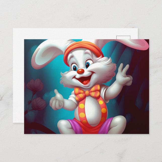 Cartão Postal BéBé Lapin (Frente/Verso)