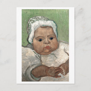 Cartão Postal Bebê Marcelle Roulin, Vincent van Gogh