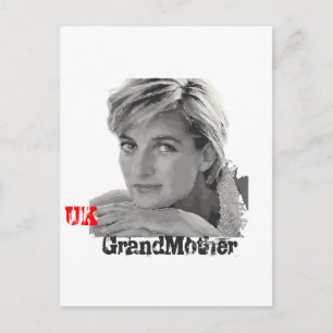 Cartão Postal Bebê real. Príncipe William e Catherine.