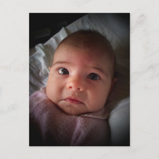 Cartão Postal Bebé triste triste