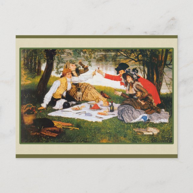 Cartão Postal Bebendo pelo rio (Frente)