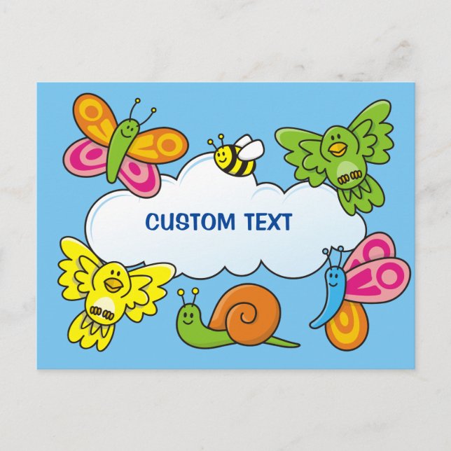 Cartão Postal Bebês (Frente)