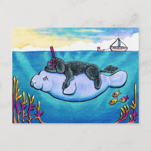 Cartão Postal Bebês da água