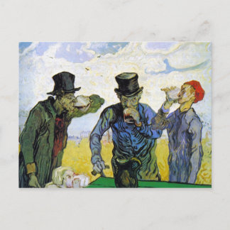 Cartão Postal Bebidas por Vincent van Gogh