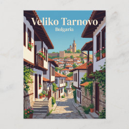 Cartão Postal Beco Veliko Tarnovo Bulgária