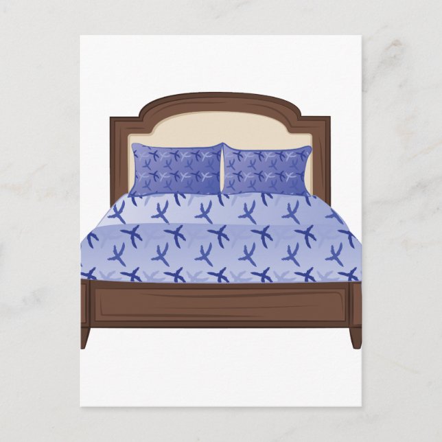 Cartão Postal Bed (Frente)