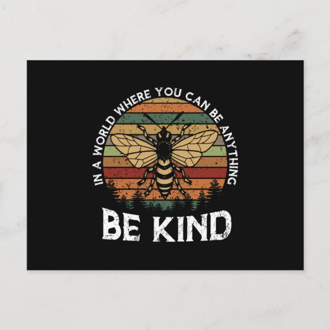 Cartão Postal Bee (Frente)