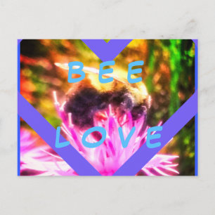 CARTÃO POSTAL BEE AMOR