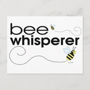 Cartão Postal Bee Whisperer