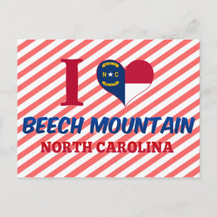 Cartão Postal Beech Mountain, Carolina do Norte