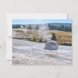 Cartão Postal Beehive Geyser, Parque Nacional Yellowstone