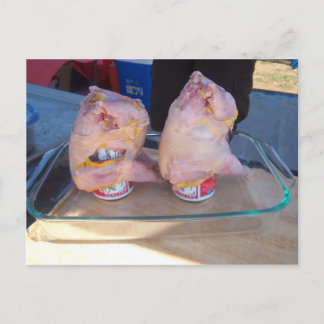 Cartão Postal Beer Can Pheasant